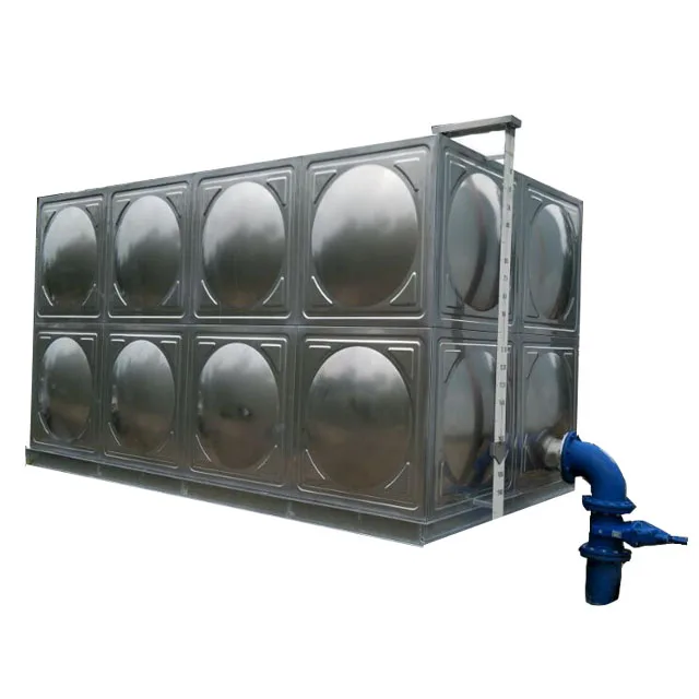 Stainless Steel Tank for Water SS 304 316 500 2000 5000 Gallon Liter Pressed Steel Sectional Water Tank Thailand