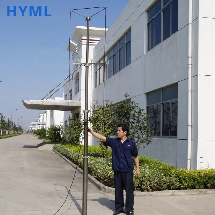 
Pneumatic telescopic mast and military shelter 