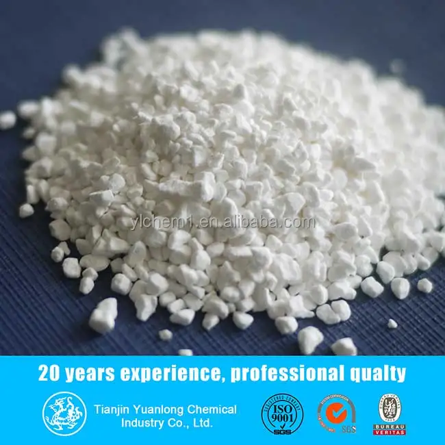 
China supplier 87-90-1Trichloroisocyanuric acid (TCCA) granular chlorine 90% 
