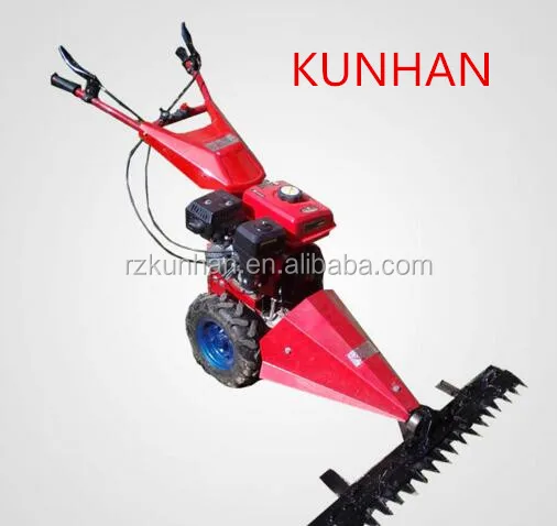 Good quality 7HP Self-propelled gasoline engine grass trimmer riding lawn mower