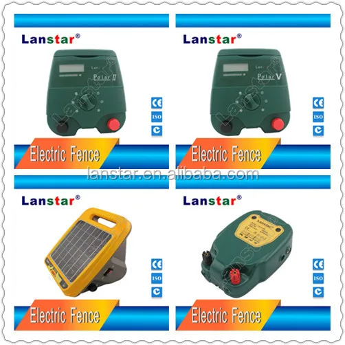 
Portable poultry security electric fencing system animal control solar electric fence energizer manufacture 