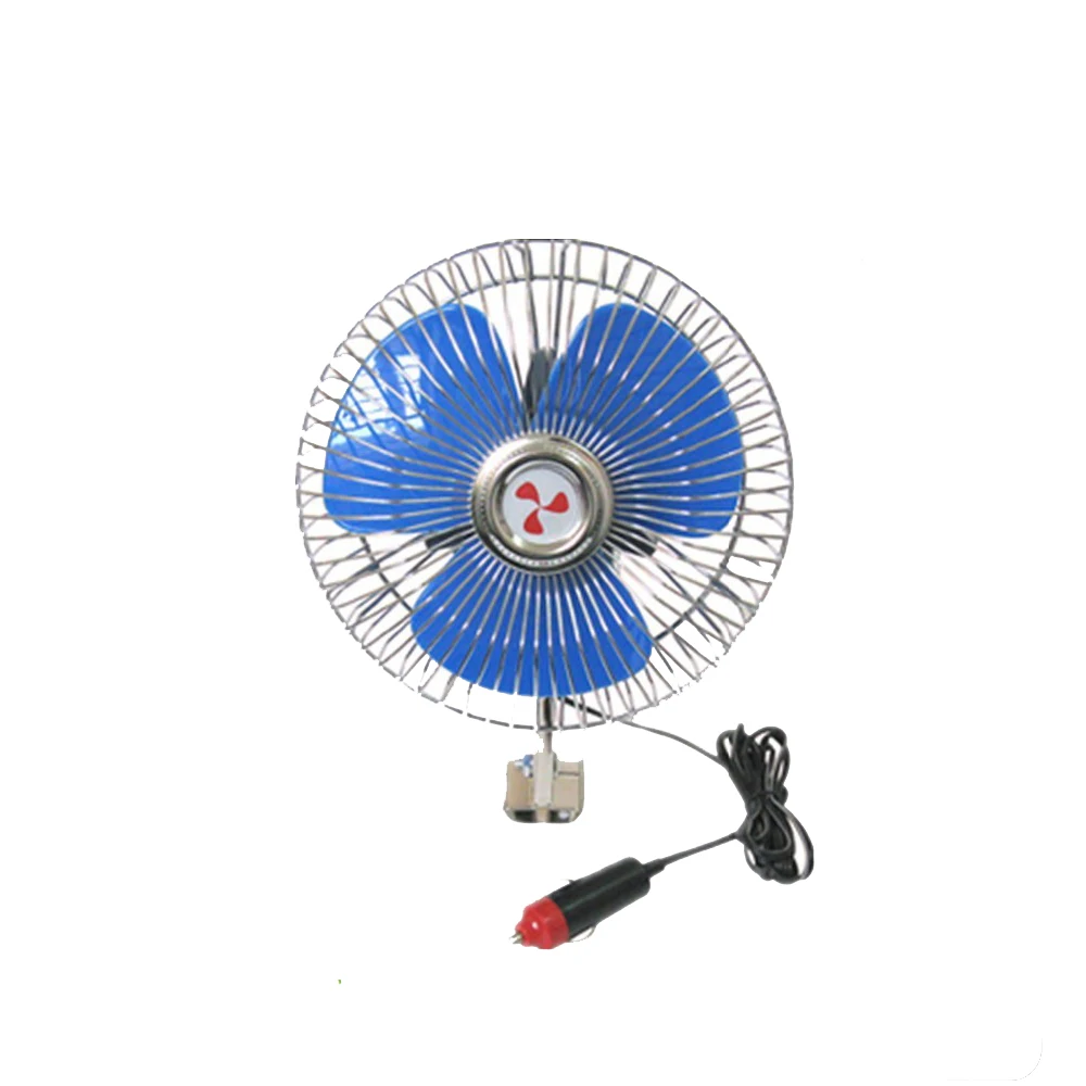 8inch 12v dc Auto Electric Oscillating Air Cooling Car Fan