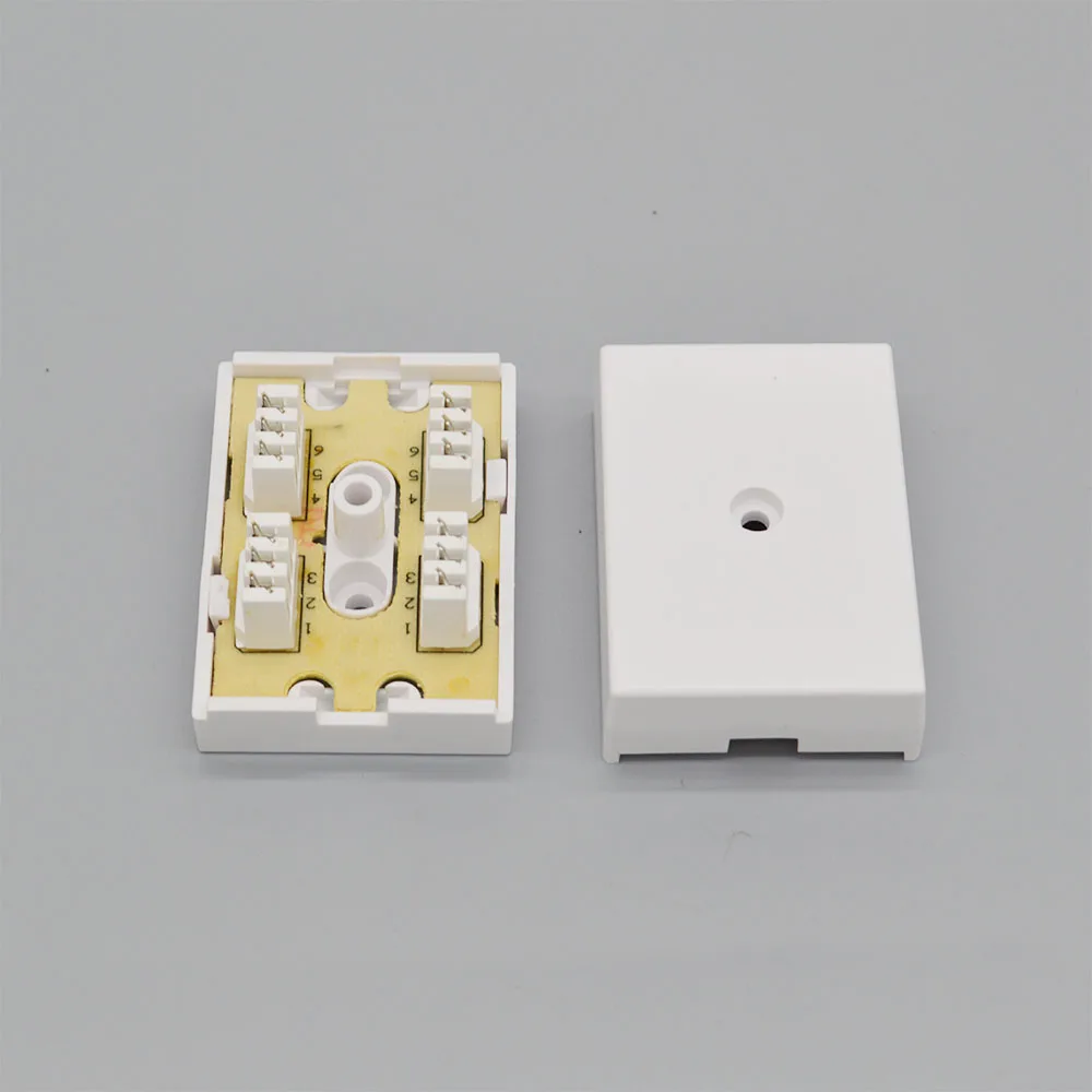 SC fiber optic face plate rj45 cat5e cat6 utp female keystone jack 7/8A