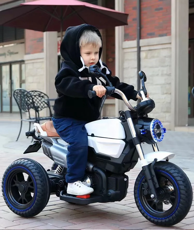 Sports Big Toys Baby Plastic Kids Electric Car 3 Wheel Motorcycle for Big Kids