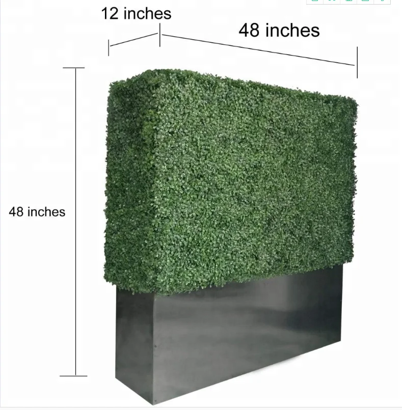 Artificial Boxwood hedge Green Wall artificial green fence