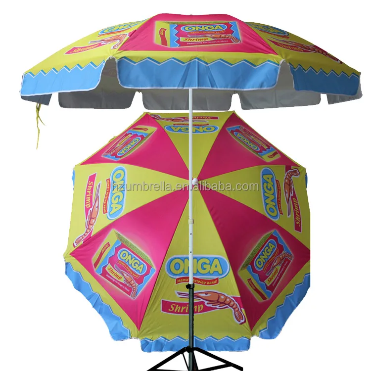 ONGA Standard Size Advertising Beach Umbrella