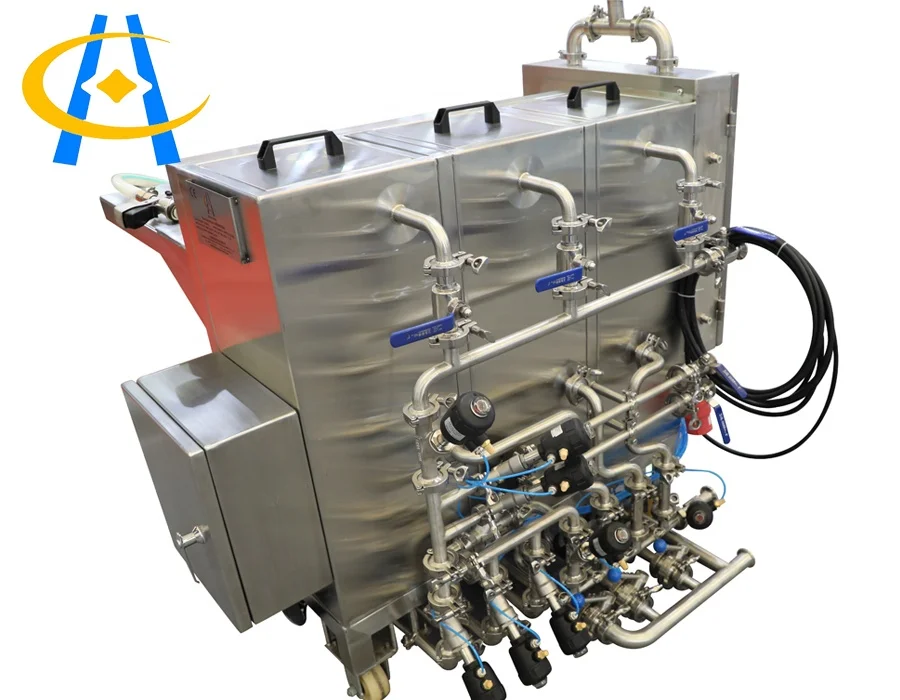 
Shanghai High Quality double heads semi-Automatic Beer Washing Machine 