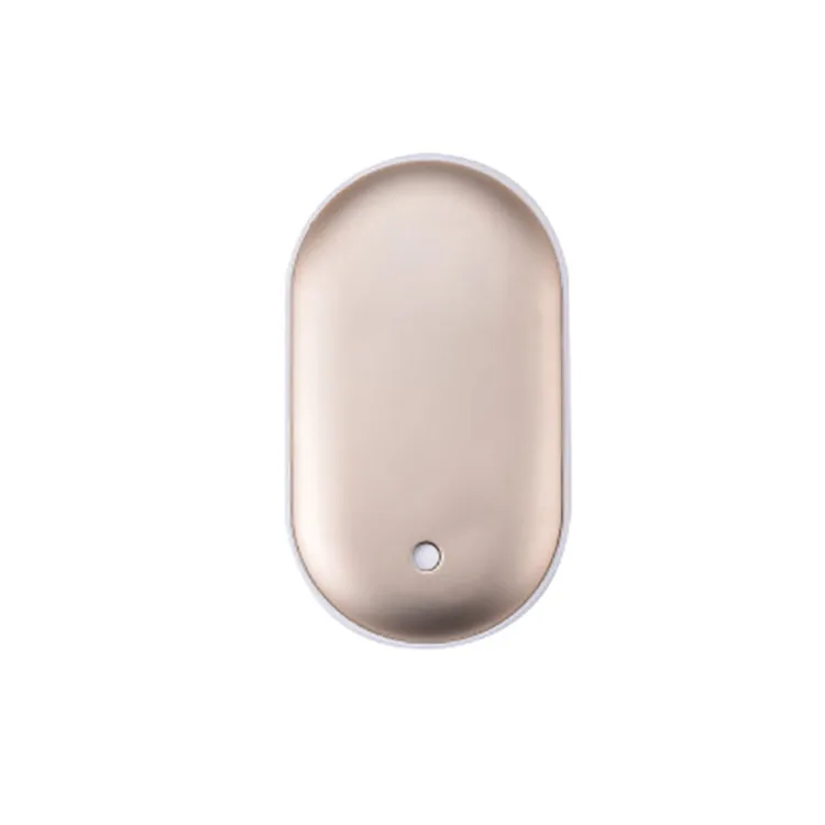 USB rechargeable electric hand warmer mini pocket power bank 2 in 1