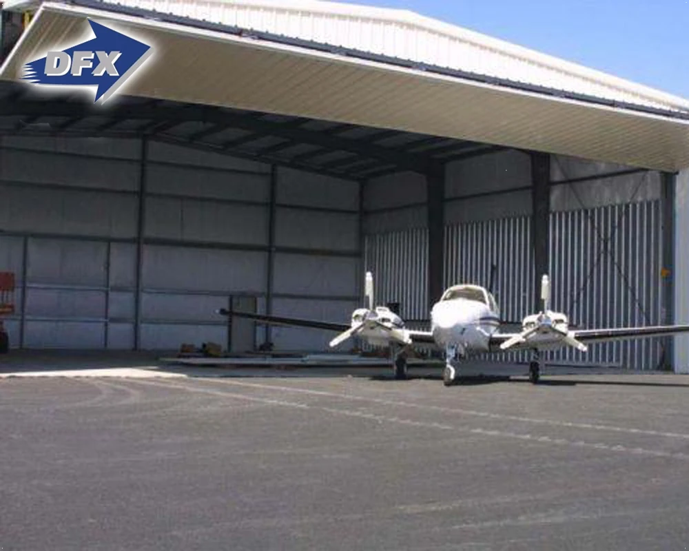DFX competitive price steel structure portable aircraft hangar