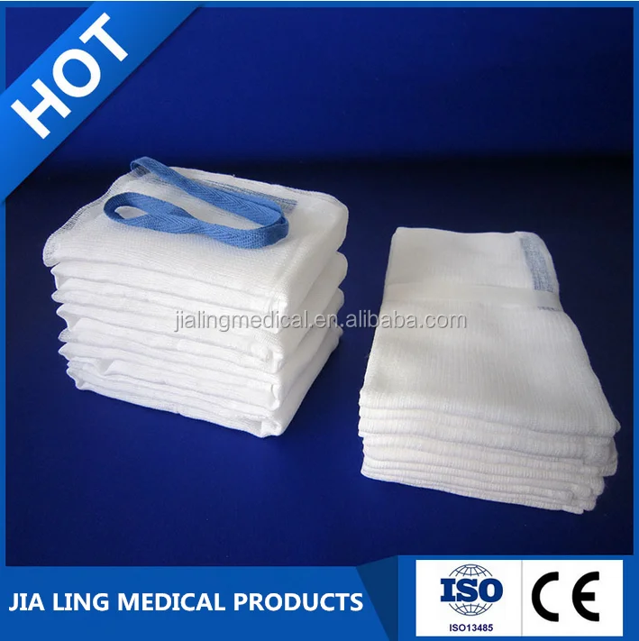 
Medical Absorbent Non-sterile Gauze Lap Pad Sponge 