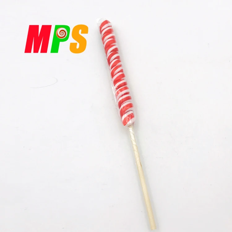 Festive Rainbow Shape Twist Stick Lollipop Candy
