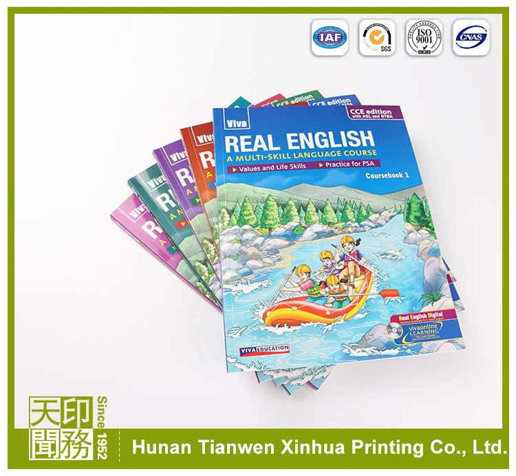 Услуги печати с мягким покрытием, низкая цена на детские книги в идеальной обложке