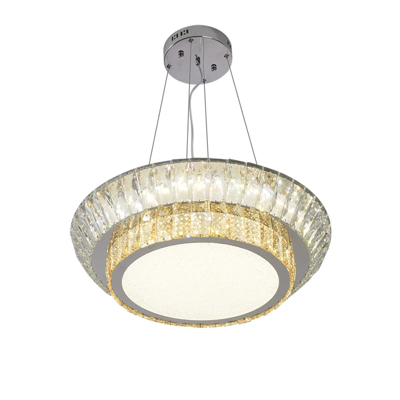 Large  Crystal Lighting Fixtures rectangle led crystal pendant light acrylic led ceiling lights