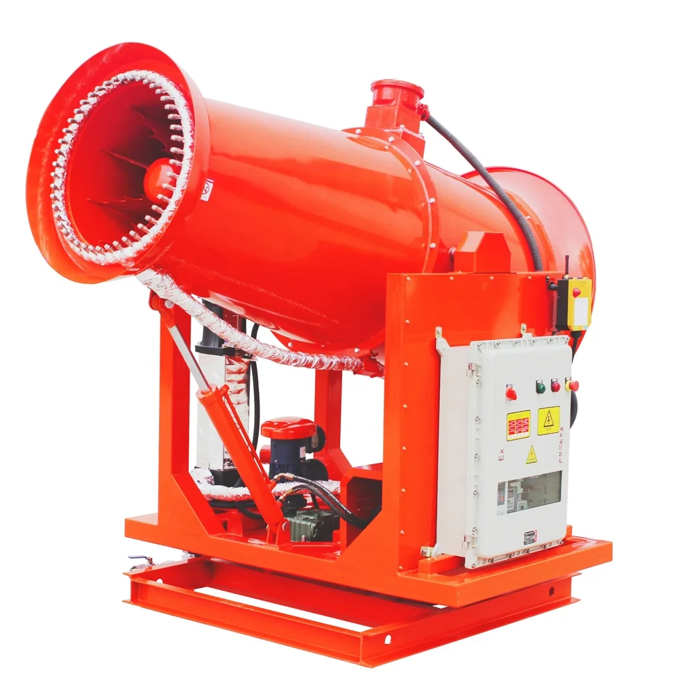 New Design 60m Water Mist Fog Cannon Spray Machine