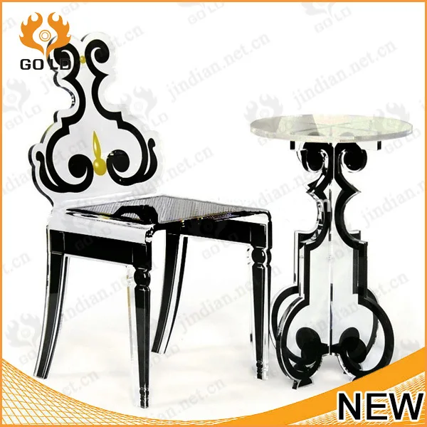 Custom Modern Acrylic Transparent Chair Louis Clear Acrylic Chair