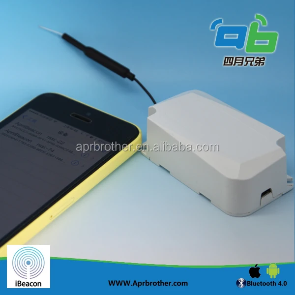 Bluetooth 4.0 Тег BLE iBeacon Beacon с Внешней Антенной Eddystone