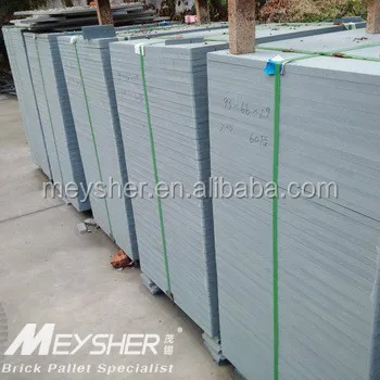 baking free PVC brick board for concrete block machine