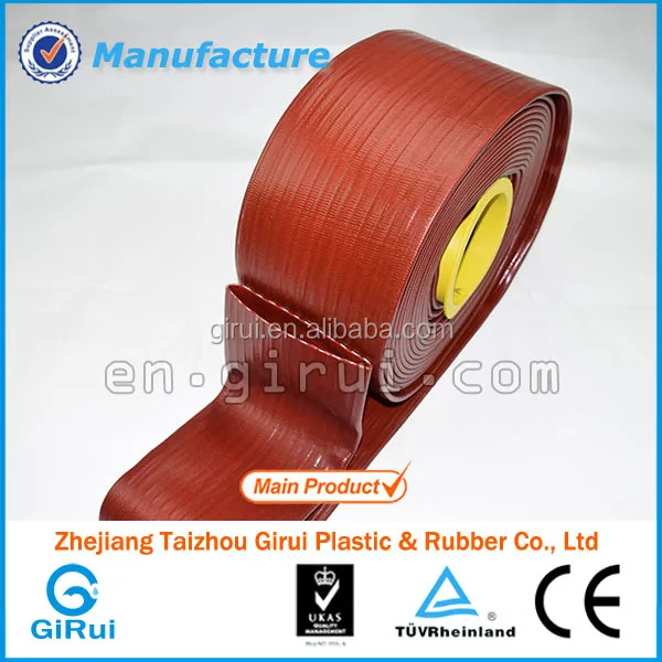 Pvc 3-дюймовый гибкий гибкий шланг для орошения