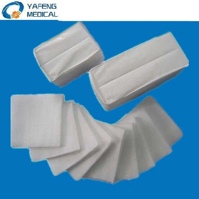 
Gauze Dressing non-sterile gauze 10x10 cm 16 ply 100pcs/pack 