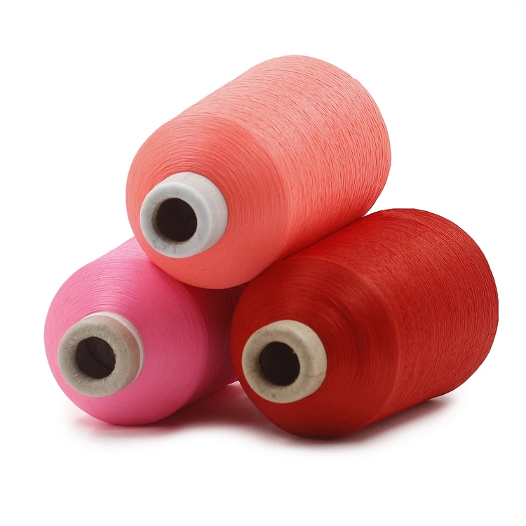 
P140 Carbon Core High Tenacity 100 Ala Nylon 6 Twisted Sheath Yarn 2/70D For Sweater Fdy Angora Rabbit Blended Knitting 70/68/2 