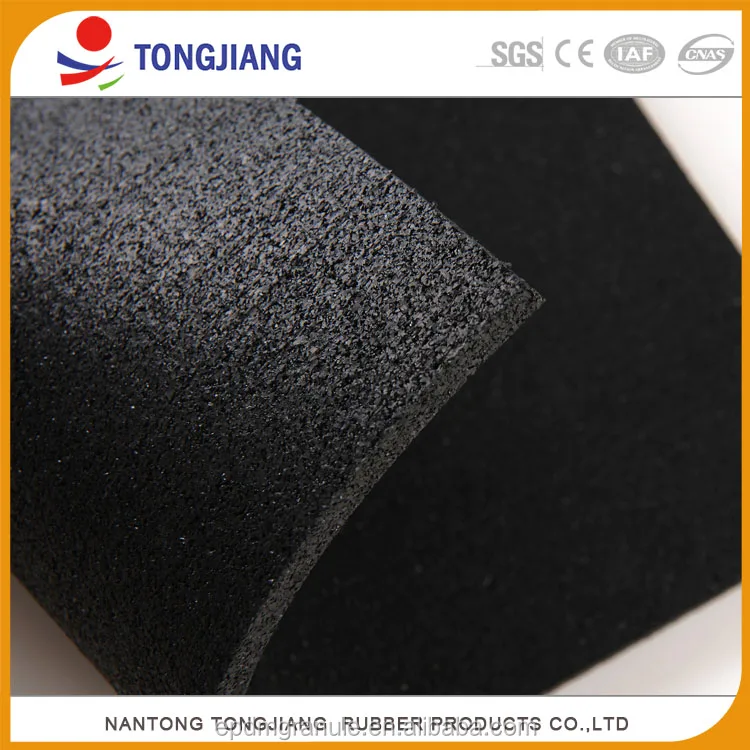 Wear Resistant Thick Sheet Rubber Gym Flooring Rolls