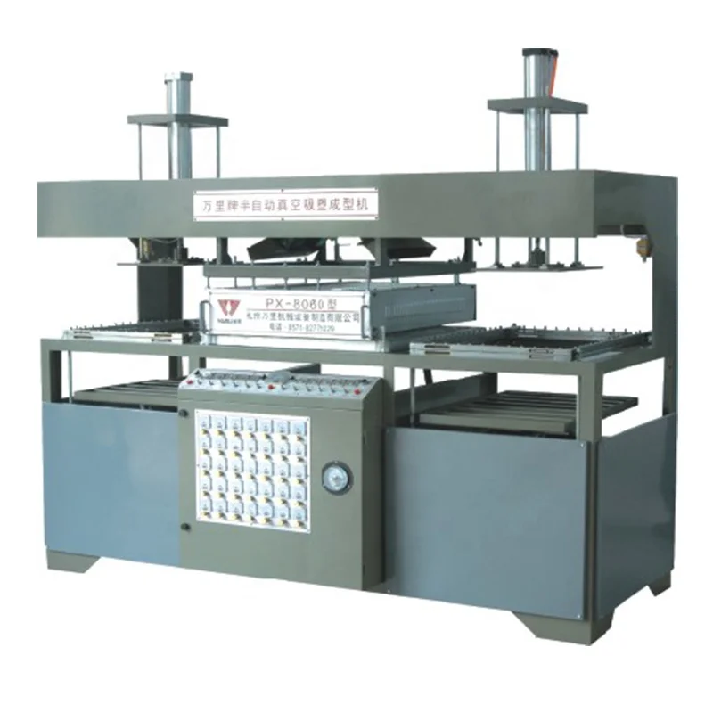 Thermoplastic sheet PVC PET vacuum forming plastic tray production machines/thermoforming machine