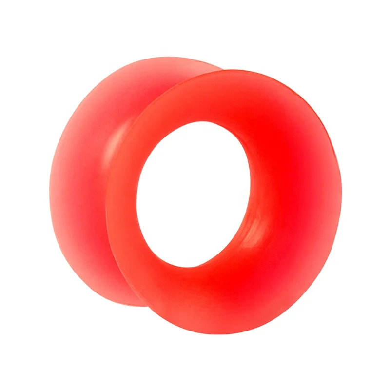 female male flexible ear expander stretching silicone piercing plugs tunnel wholesale