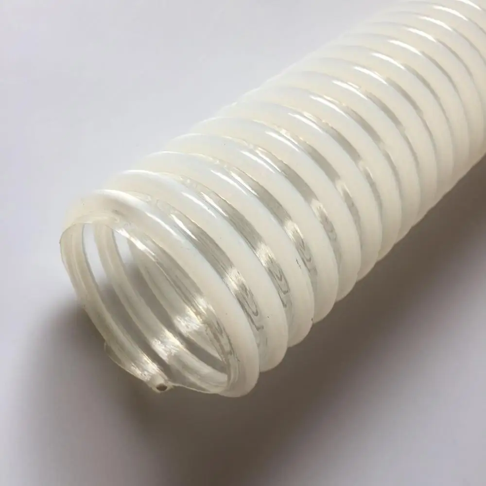 Food Grade Flexible PU suction hose with wire