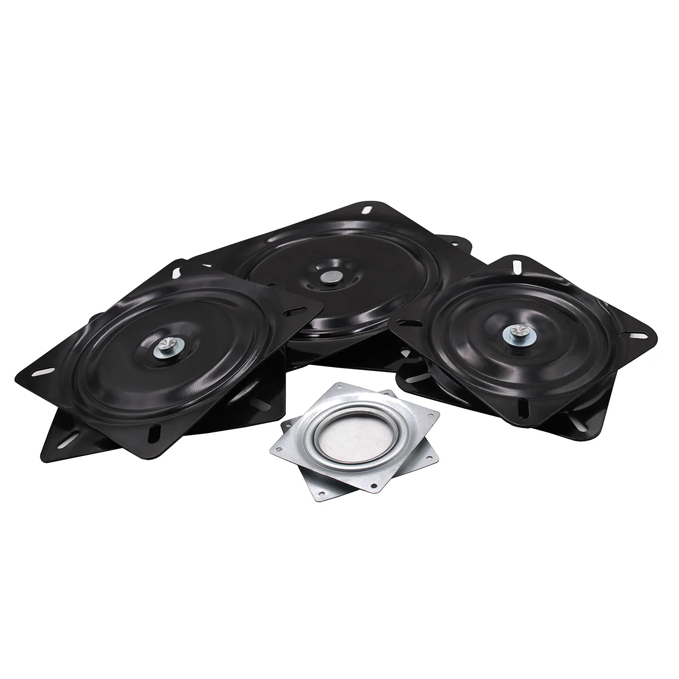 Вращающийся круг AEB с медведем с черным шариком, 6 дюймов, с поворотной пластиной для шкафа