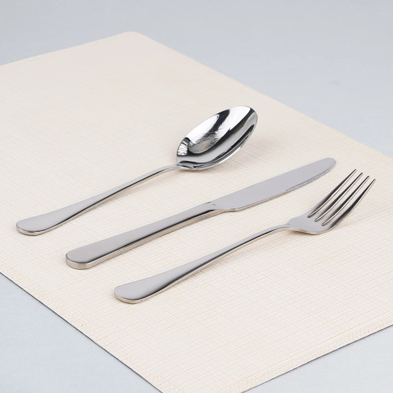 Supply retailer wholesale Bulk Golden Plated Stainless Steel Cutlery Set, Kitchen Fork Spoon Knife Cutlery Wedding tableware