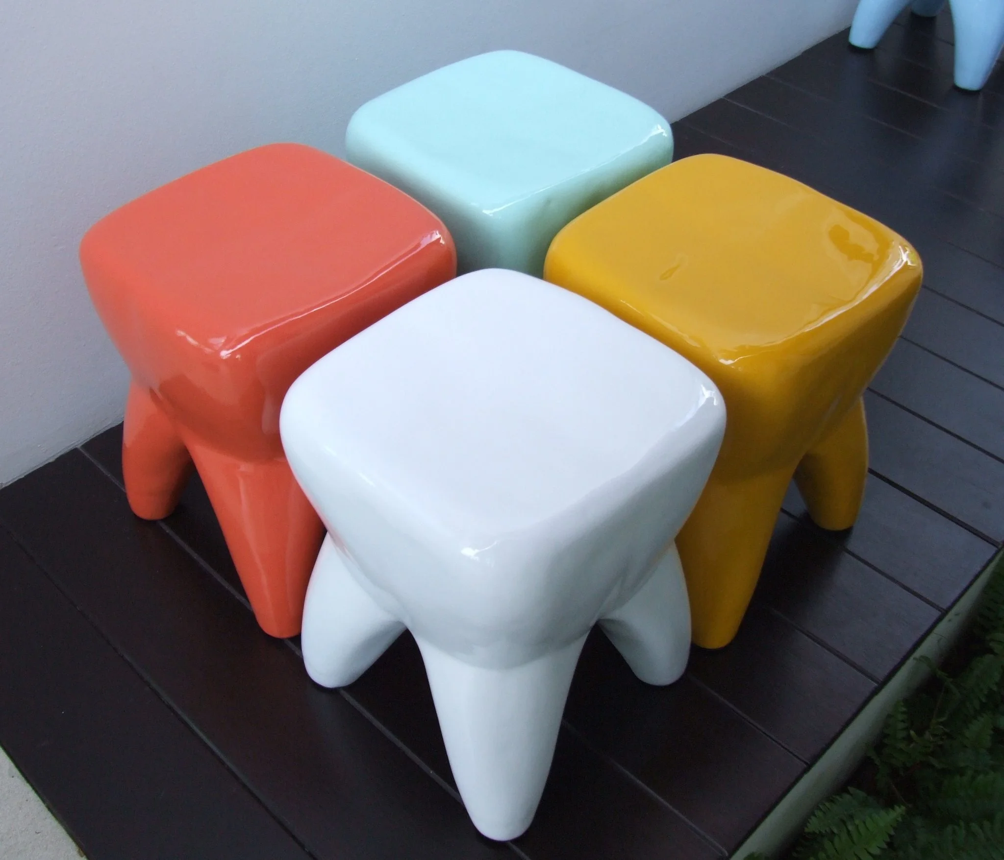 
ottoman teeth stool tooth shaped stool from Foshan 