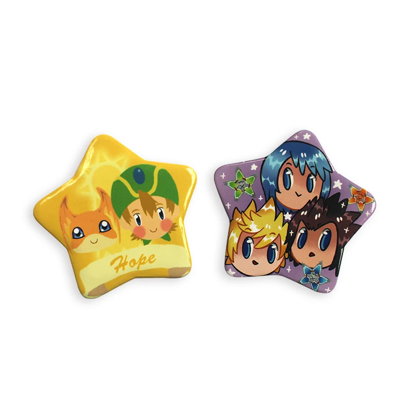 Wholesale Custom Anime Heart Button Badge