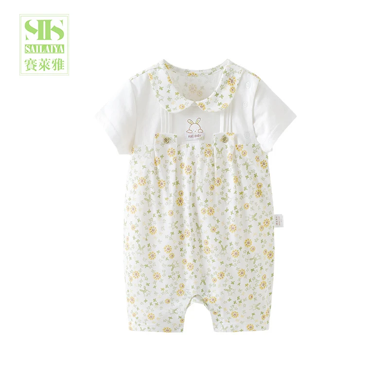 
 Лидер продаж, детские комбинезоны из органического хлопка для девочек, одежда для малышей  