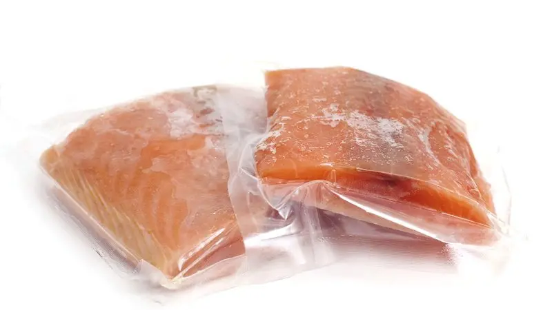 SUS304 stainless steel Salmon fillet packaging machine fish vacuum packing machine