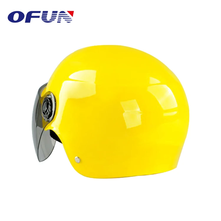 
OFUN China Low Price Products Custom Logo Half Face Kids Motorcycle Helmets 