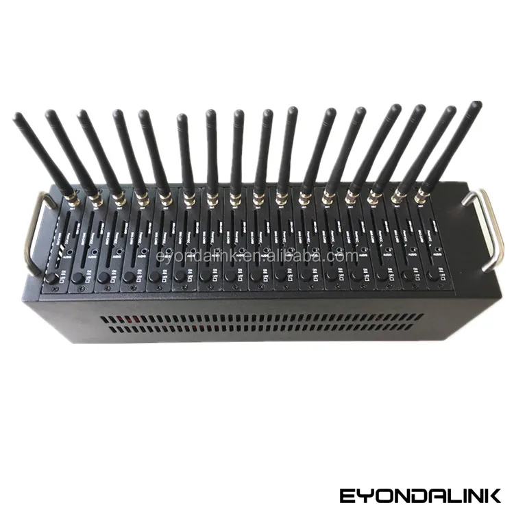 Compatible with Kannel software 16 ports gsm modem pool for bulk sms sending email modem