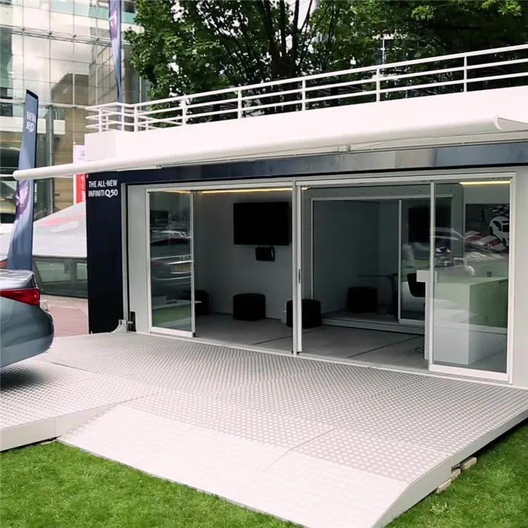 Living 20ft container home with small kitchen latest design prefab shipping house frame steel structure hot products 2022