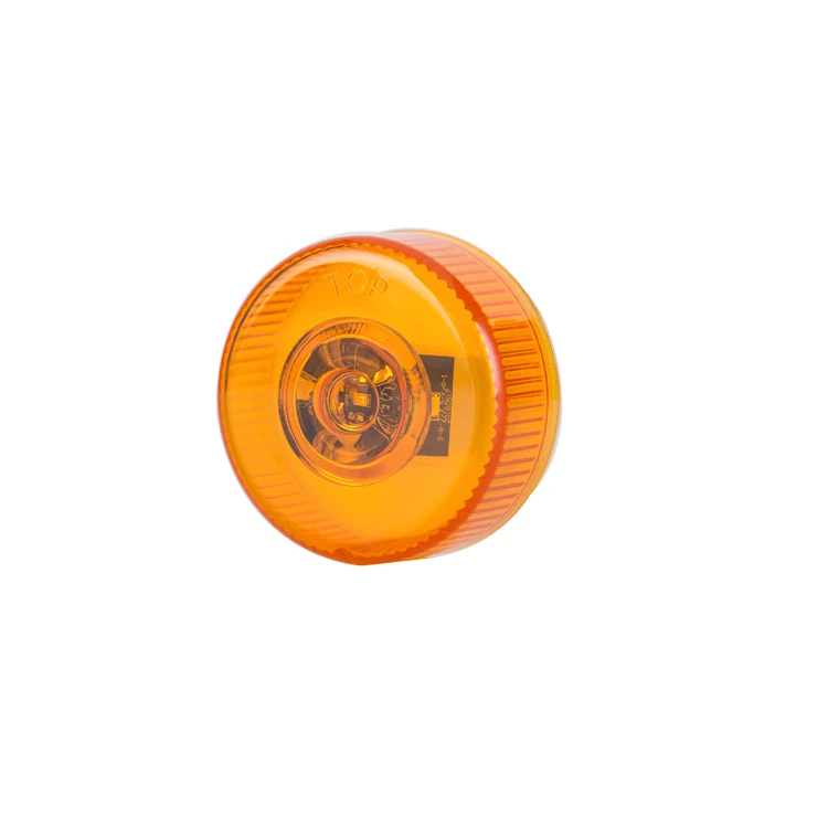 Truck Parts Accessories LED 2.5 inch Round side Marker and Clearance lights lamps for trucks/trailers/tractors