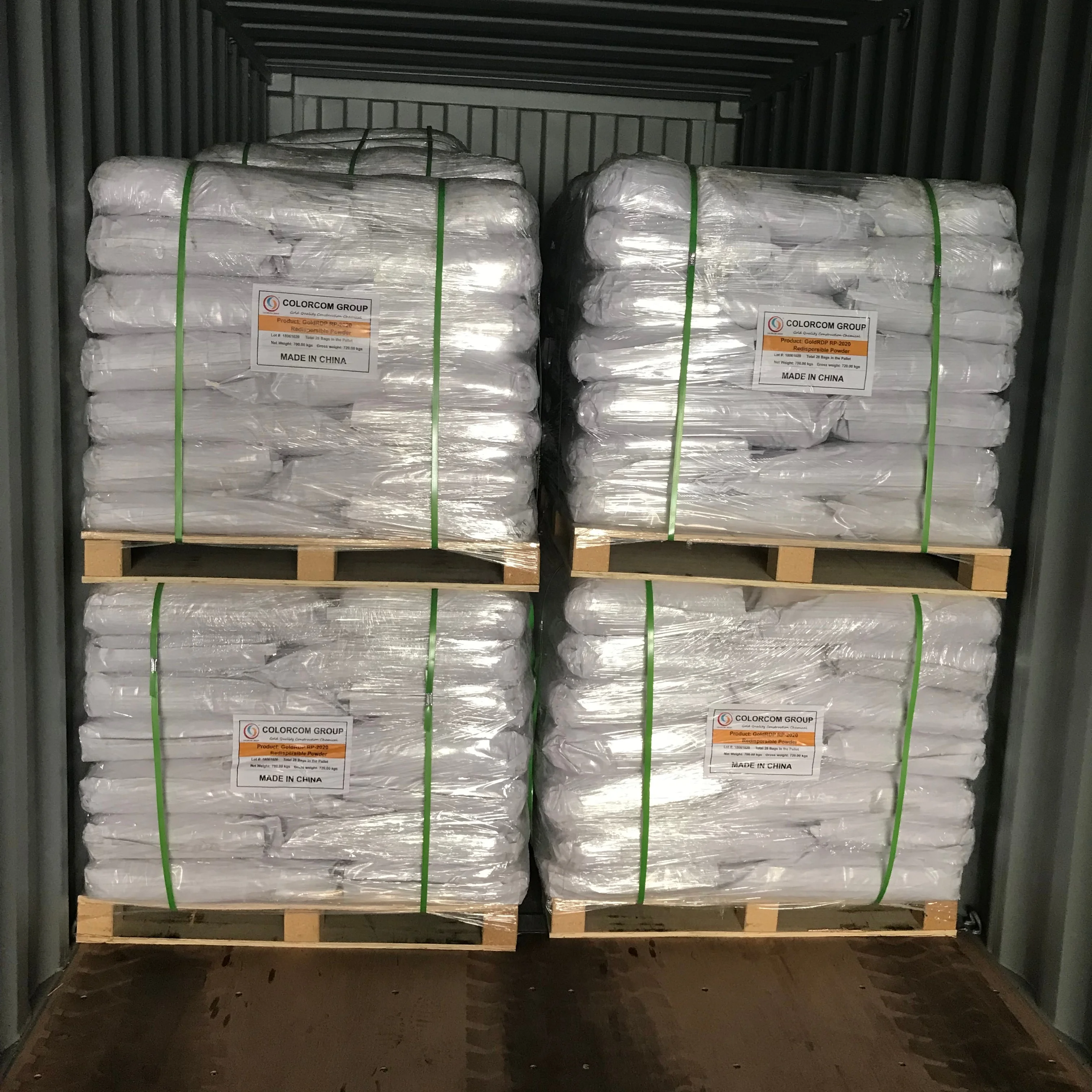 Redispersible Polymer Powder Colorcom Redispersible Powder similar to Dow Latex Powder DLP 2020