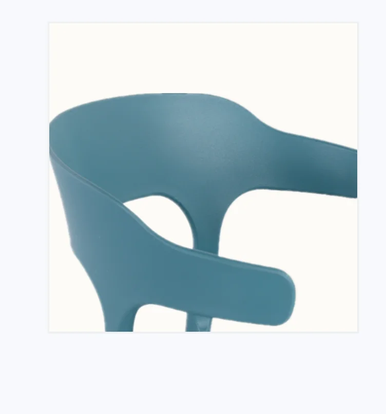 Cheap custom high quality green plastic chairs