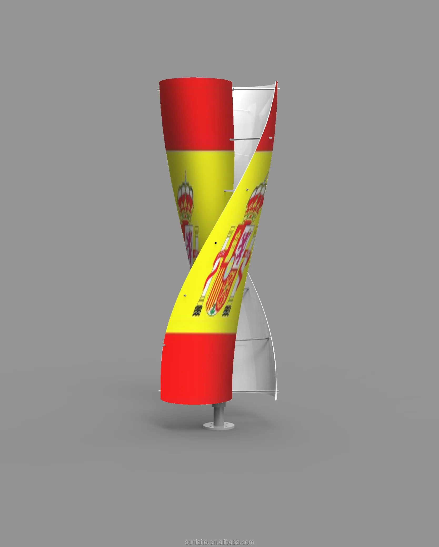 1KW 5KW 10KW low start wind speed spiral small Vertical axis wind turbine generator windmill system wind turbine