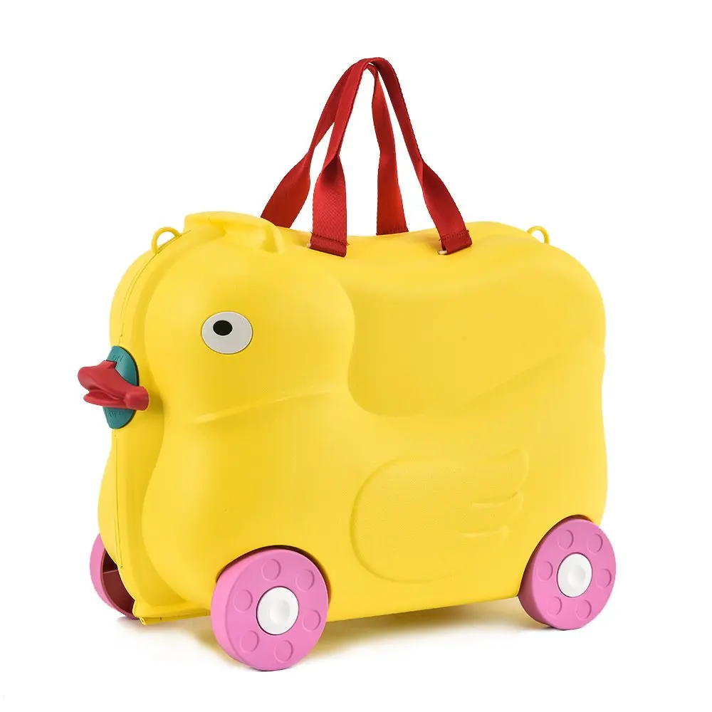 Colorful Cartoon Shape Travel Trolley Baby Suitcase Luggage Bag For Children