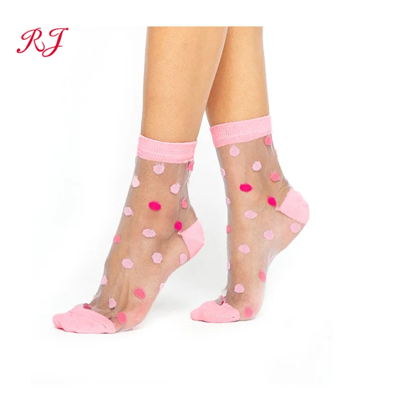RJ-II-1484 women see through socks women thin socks women nylon socks