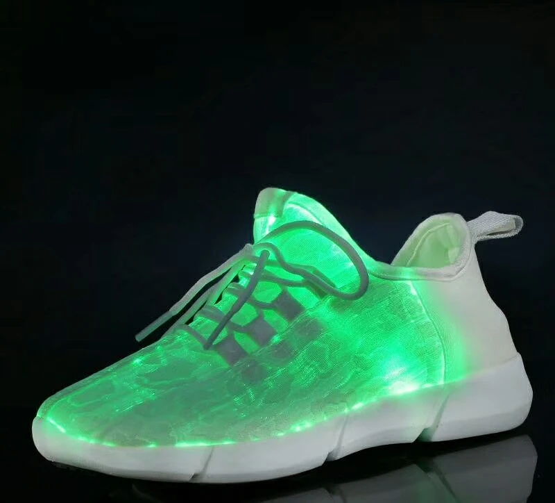 
2019 hot sell women sport shoes for dance with led light up 