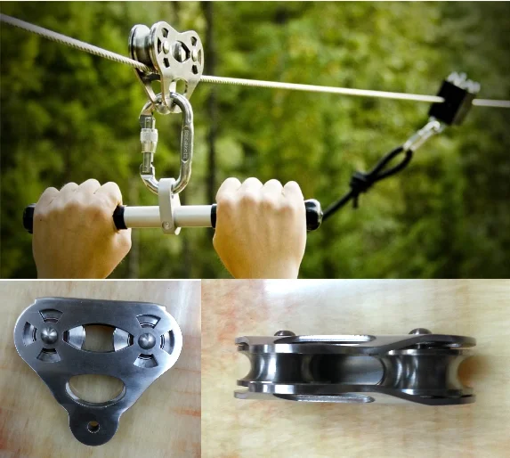 
Сверхмощный роликовый шкив iZipline с застежкой-молнией подарит красочность и удовольствие 