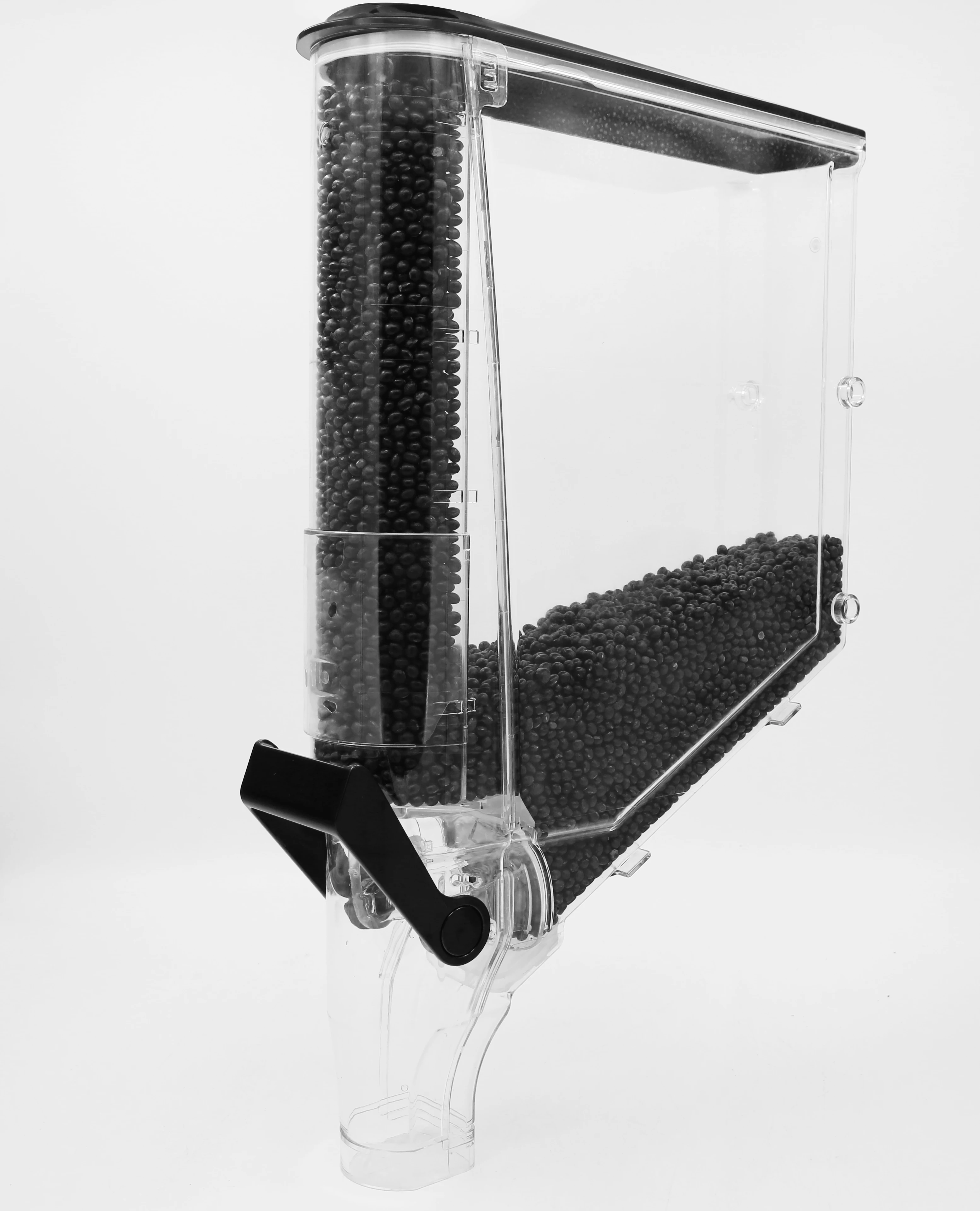 
Wholesale foods clear plastic mini candy container grvaity dry foods gravity bin bulk candy dispenser for sale 