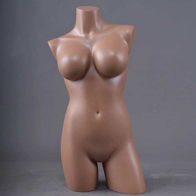 very sexy female brown skin fancy big chest/bust woman mannequin secret display