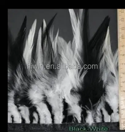 White Saddle Feather Fringe Trims for Skirt / Costume / Wedding Deco Accessories