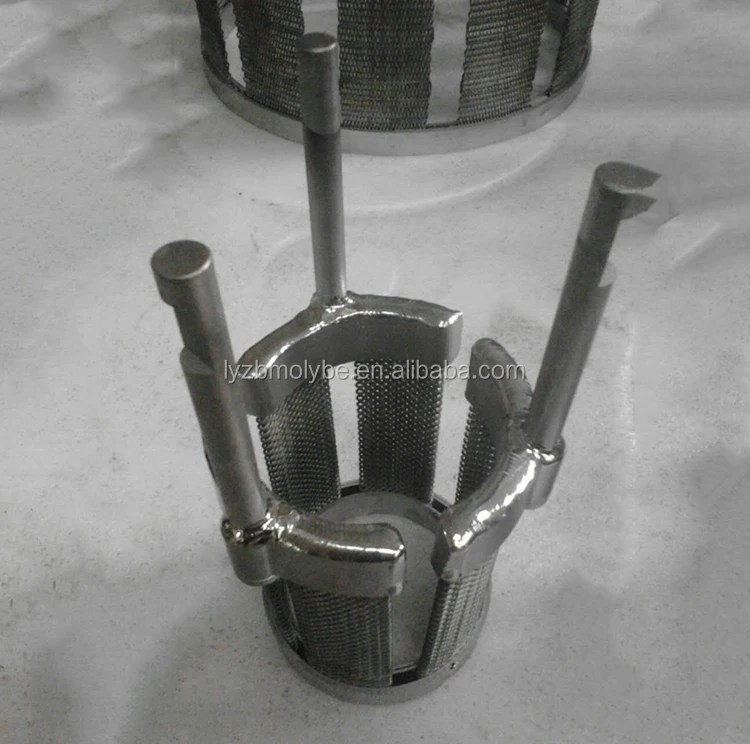 Best quality pure Tungsten wire mesh heater Tungsten heating element