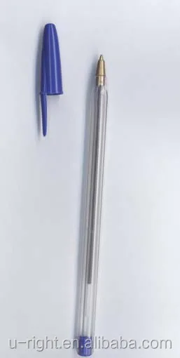 transparent promotion plastic simple pen